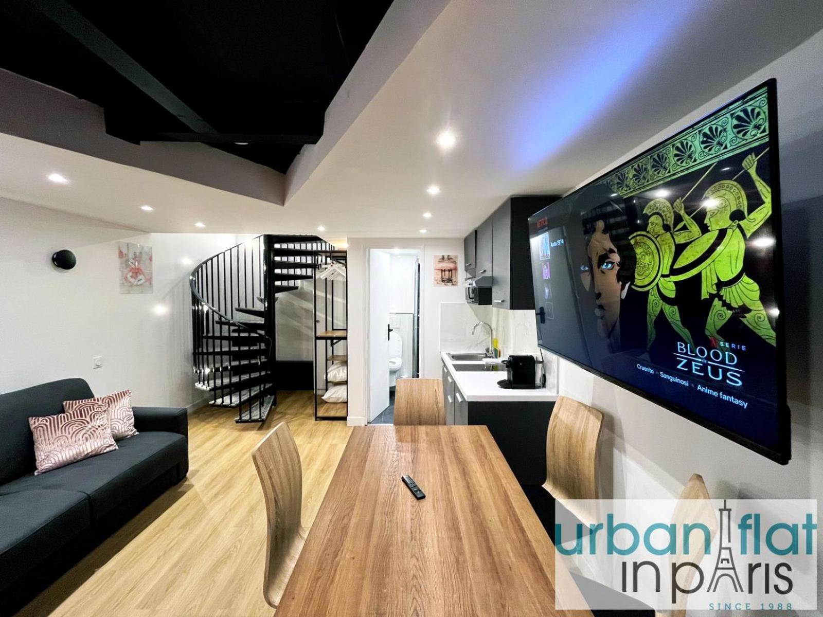 דירות פריז Urban Flat 179 - Pretty Loft Montorgueil מראה חיצוני תמונה